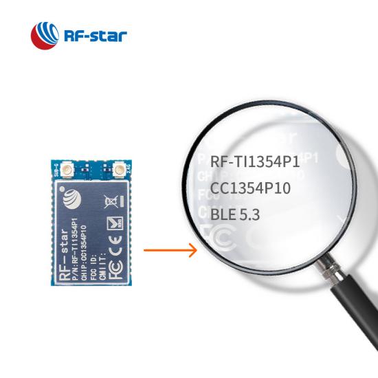 CC1354P10 Sub-1 GHz and 2.4-GHz Wireless Module RF-TI1354P1