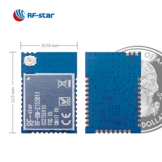 RF-BM-2755B1I BLE6.0 ZigBee Module Based on TI CC2755R10