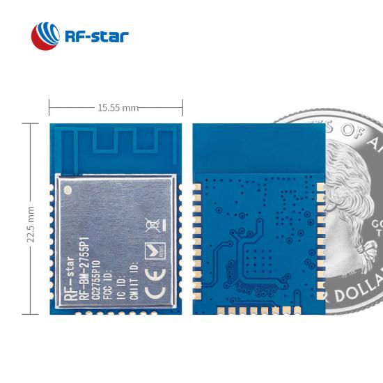RF-BM-2755P1 BLE6.0 ZigBee Module Based on TI CC2755P10