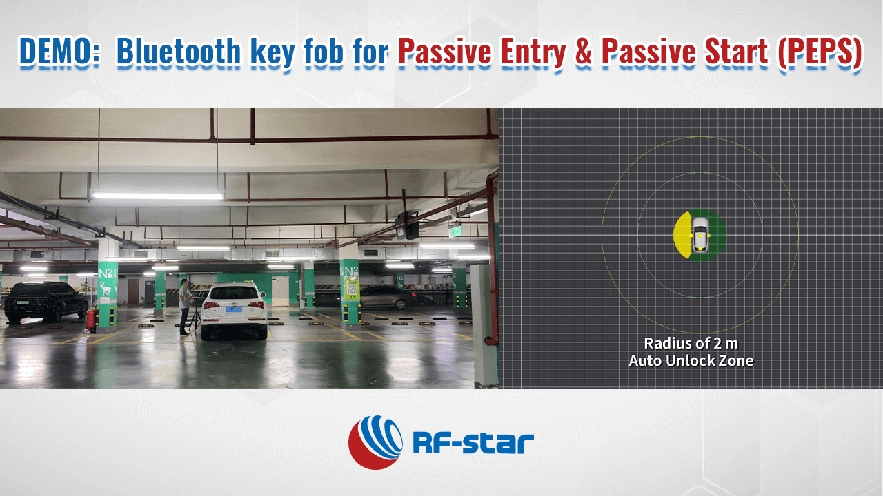 How to Use Bluetooth Key Fob for Passive Entry and Passive Start (PEPS)
